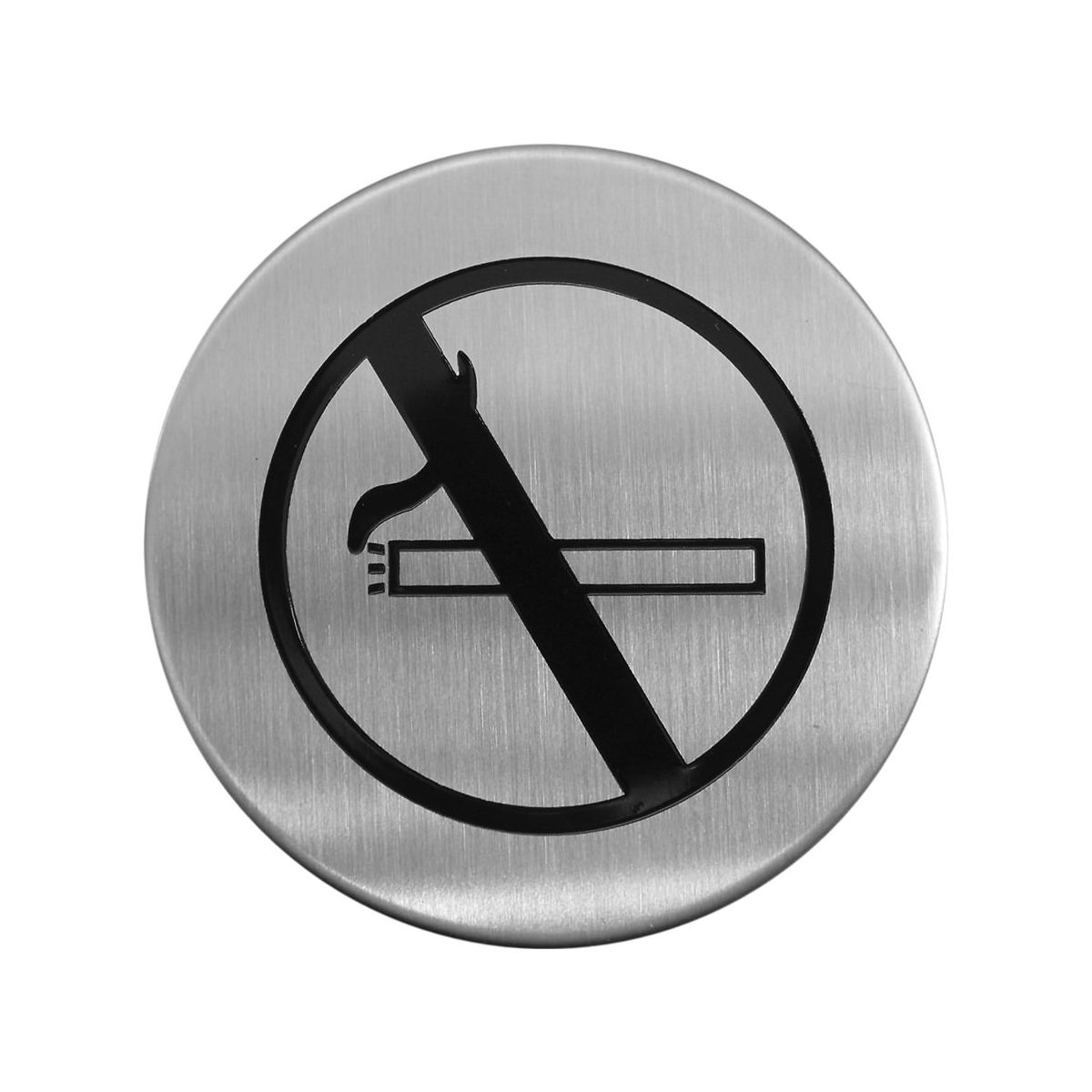 Pictograma Acero Inoxidable No Fumar
