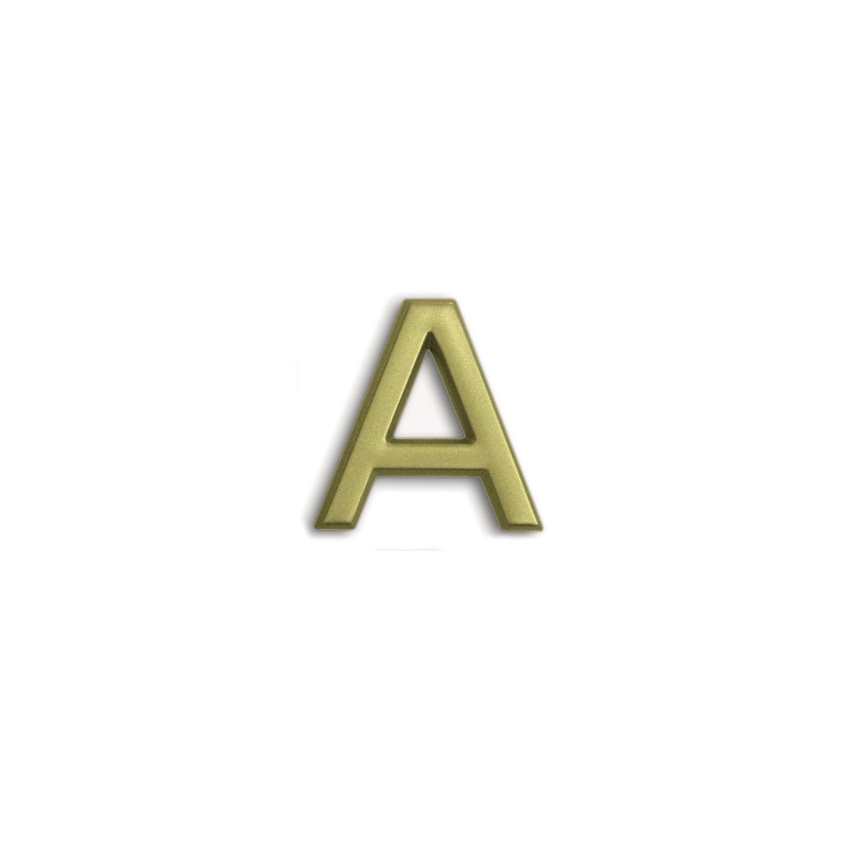 Número-letra abs dorado